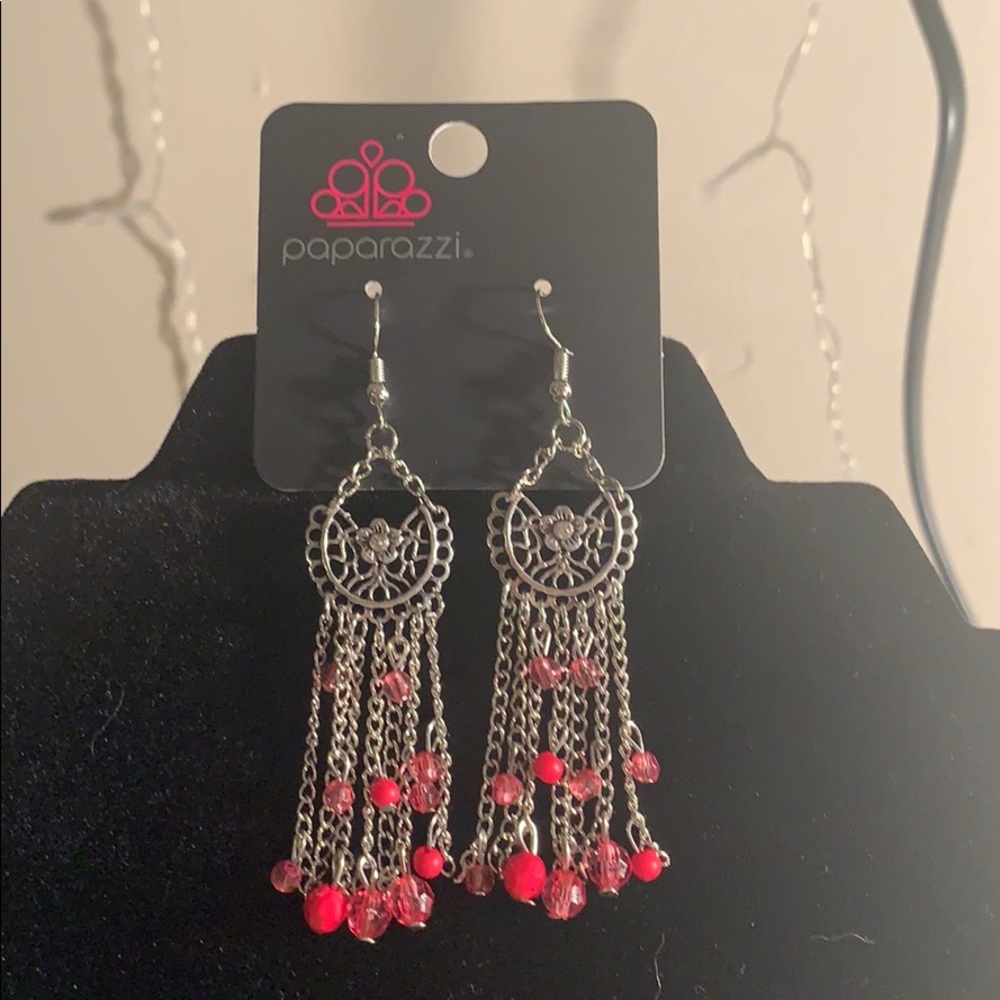 Pink earrings 🦄💕